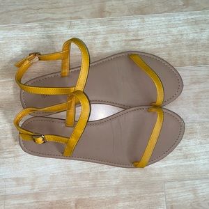 Simplistic Yellow Sandals